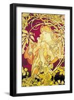 Ivy-Alphonse Mucha-Framed Art Print