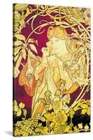 Ivy-Alphonse Mucha-Stretched Canvas