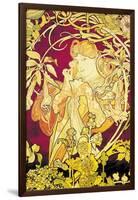 Ivy-Alphonse Mucha-Framed Art Print
