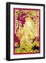 Ivy-Alphonse Mucha-Framed Art Print