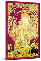 Ivy-Alphonse Mucha-Mounted Art Print