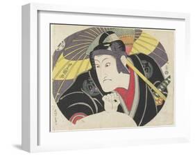 Iwai Hanshiro V as Sukeroku, 1816-Utagawa Toyokuni-Framed Giclee Print