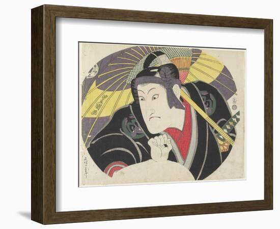 Iwai Hanshiro V as Sukeroku, 1816-Utagawa Toyokuni-Framed Giclee Print