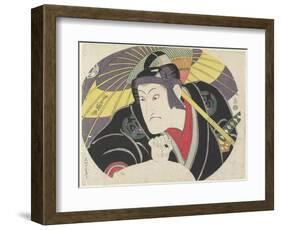 Iwai Hanshiro V as Sukeroku, 1816-Utagawa Toyokuni-Framed Giclee Print