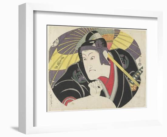 Iwai Hanshiro V as Sukeroku, 1816-Utagawa Toyokuni-Framed Giclee Print