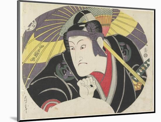 Iwai Hanshiro V as Sukeroku, 1816-Utagawa Toyokuni-Mounted Giclee Print