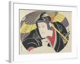 Iwai Hanshiro V as Sukeroku, 1816-Utagawa Toyokuni-Framed Giclee Print