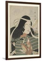 Iwai Kumesaburo as Tomoe Gozen, 1797-Utagawa Kunimasa-Framed Giclee Print