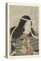 Iwai Kumesaburo as Tomoe Gozen, 1797-Utagawa Kunimasa-Stretched Canvas
