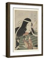 Iwai Kumesaburo as Tomoe Gozen, 1797-Utagawa Kunimasa-Framed Giclee Print