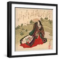 Iwai Shijaku No Miyahime-Utagawa Toyokuni-Framed Giclee Print