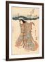 Iwai Shijyaku No Kiku No Mae-Utagawa Kuniyasu-Framed Giclee Print