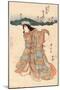 Iwai Shijyaku No Kiku No Mae-Utagawa Kuniyasu-Mounted Giclee Print