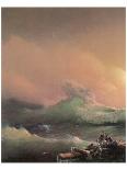 The Ninth Wave (left detail)-Iwan Konstantinowitsch Aiwasowskij-Premium Giclee Print