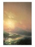 The Ninth Wave (right detail)-Iwan Konstantinowitsch Aiwasowskij-Laminated Art Print