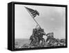 Iwo Jima Flag Raising-Joe Rosenthal-Framed Stretched Canvas