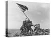 Iwo Jima Flag Raising-Joe Rosenthal-Stretched Canvas