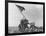 Iwo Jima Flag Raising-Joe Rosenthal-Framed Photographic Print