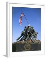 Iwo Jima Memorial, Arlington, Virginia, USA-Charles Gurche-Framed Photographic Print