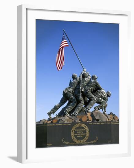 Iwo Jima Memorial, Arlington, Virginia, USA-Charles Gurche-Framed Photographic Print