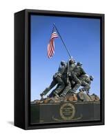 Iwo Jima Memorial, Arlington, Virginia, USA-Charles Gurche-Framed Stretched Canvas