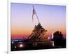 Iwo Jima Memorial at dawn, Washington Monument, Washington DC, USA-null-Framed Photographic Print