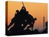 Iwo Jima Memorial, Washington D.C. Usa-Walter Bibikow-Stretched Canvas