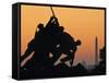 Iwo Jima Memorial, Washington D.C. Usa-Walter Bibikow-Framed Stretched Canvas