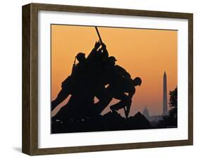 Iwo Jima Memorial, Washington D.C. Usa-Walter Bibikow-Framed Photographic Print