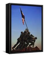 Iwo Jima Memorial, Washington DC, USA-Walter Bibikow-Framed Stretched Canvas