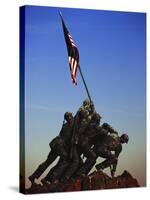 Iwo Jima Memorial, Washington DC, USA-Walter Bibikow-Stretched Canvas