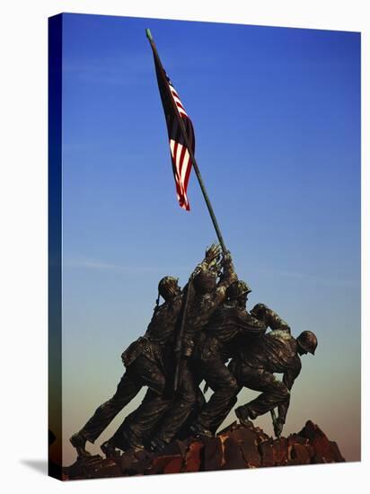 Iwo Jima Memorial, Washington DC, USA-Walter Bibikow-Stretched Canvas