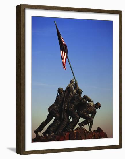 Iwo Jima Memorial, Washington DC, USA-Walter Bibikow-Framed Premium Photographic Print