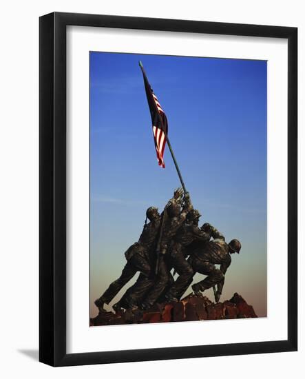 Iwo Jima Memorial, Washington DC, USA-Walter Bibikow-Framed Photographic Print