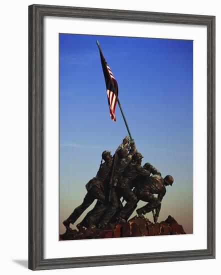 Iwo Jima Memorial, Washington DC, USA-Walter Bibikow-Framed Photographic Print