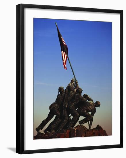 Iwo Jima Memorial, Washington DC, USA-Walter Bibikow-Framed Photographic Print