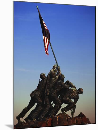 Iwo Jima Memorial, Washington DC, USA-Walter Bibikow-Mounted Photographic Print