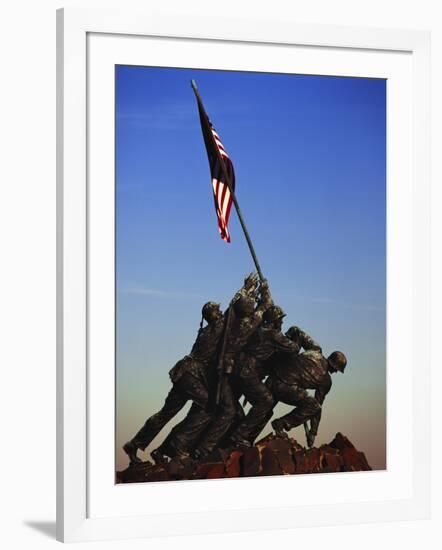 Iwo Jima Memorial, Washington DC, USA-Walter Bibikow-Framed Photographic Print