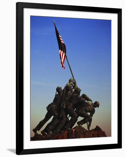 Iwo Jima Memorial, Washington DC, USA-Walter Bibikow-Framed Photographic Print