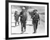 Iwo Jima Sands of Iwo Jima by AllanDwan with ohn Wayne and John Agar, 1949 (b/w photo)-null-Framed Photo