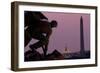 Iwo Jima; US Capitol; Washington Monument; Washington; Dc, 2006 (Photo)-Kenneth Garrett-Framed Giclee Print