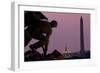 Iwo Jima; US Capitol; Washington Monument; Washington; Dc, 2006 (Photo)-Kenneth Garrett-Framed Giclee Print