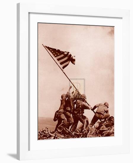 Iwo Jima-null-Framed Art Print