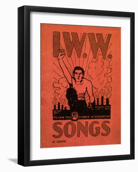 Iww Songbook Cover-null-Framed Giclee Print