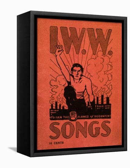 Iww Songbook Cover-null-Framed Stretched Canvas