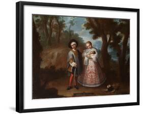 Ix. from Spaniard and Albino, Return Backwards (Ix. De Español Y Albina, Torna Atrás), C.1760-Juan Patricio Morlete Ruiz-Framed Giclee Print