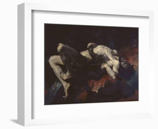 Ixion pr?pit?ans les Enfers-Jules Delaunay-Framed Giclee Print