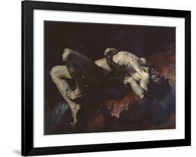 Ixion pr?pit?ans les Enfers-Jules Delaunay-Framed Giclee Print