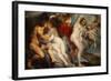 Ixion,Roi des Lapithes,trompe par Junon. Ixion,King of the Lapiths,deceived by Juno-Peter Paul Rubens-Framed Giclee Print