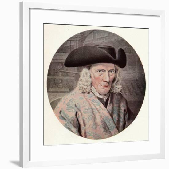 'Izaak Enschede (1681-1761), founder of the printing company Royal Joh. Enschede', c18th century-Unknown-Framed Giclee Print